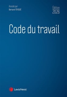 Couverture de l'ouvrage Code du travail Édition 2026